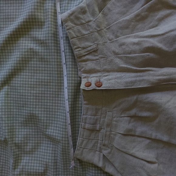Vintage linen shorts - Picture 5 of 5